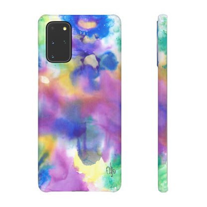 iPhone Samsung Galaxy Pixel5G Snap Case Phone Case Euphoric Colors