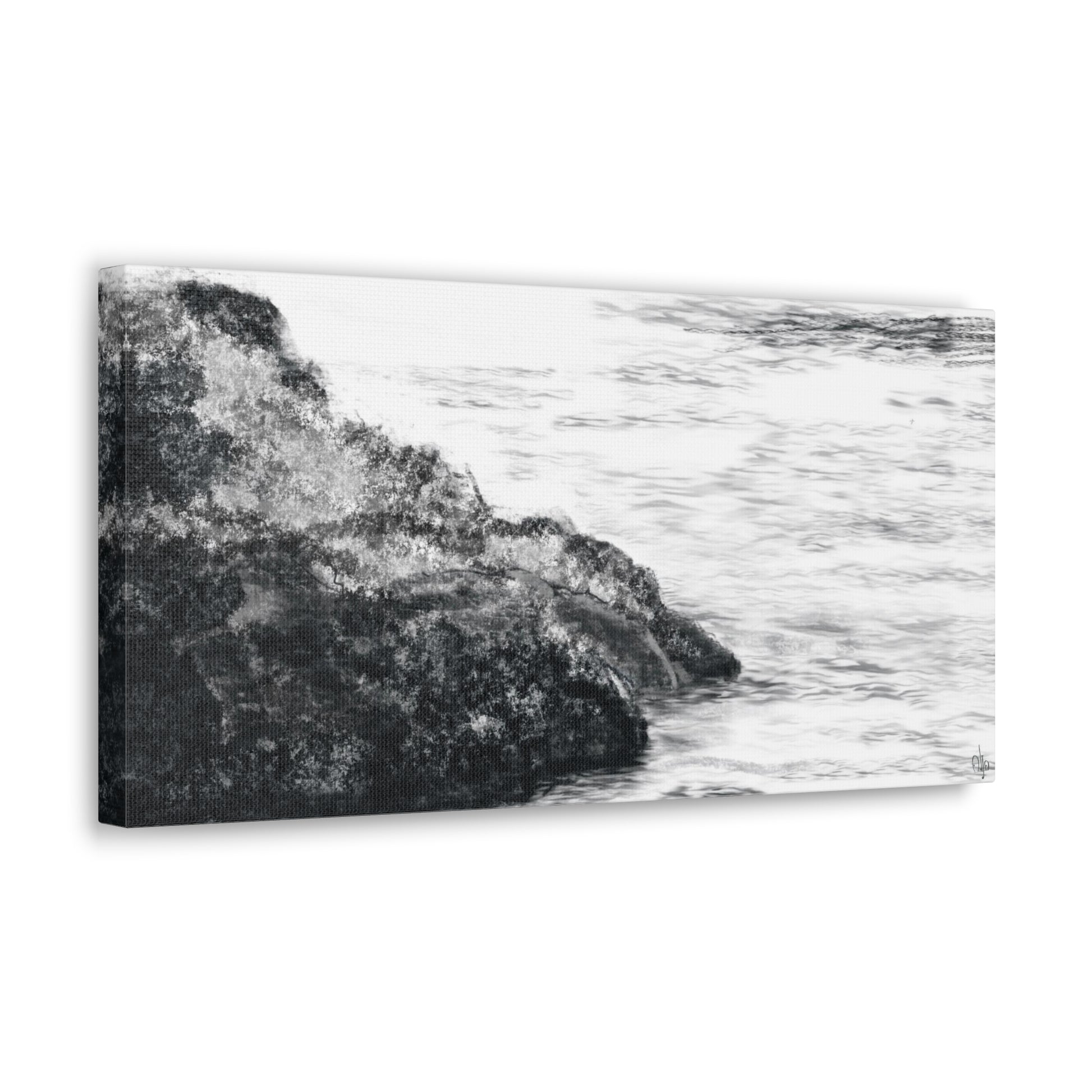 Neap Tide Canvas Print - Alja Design