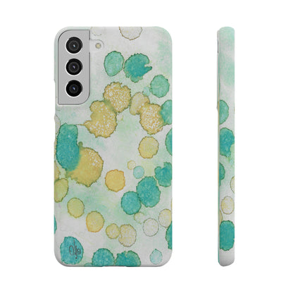 iPhone Samsung Galaxy Pixel5G Snap Case Phone Case Deep Bubbles