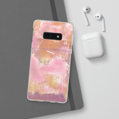 iPhone and Samsung Galaxy Flexi Phone Case Passionate Pink - Alja Design