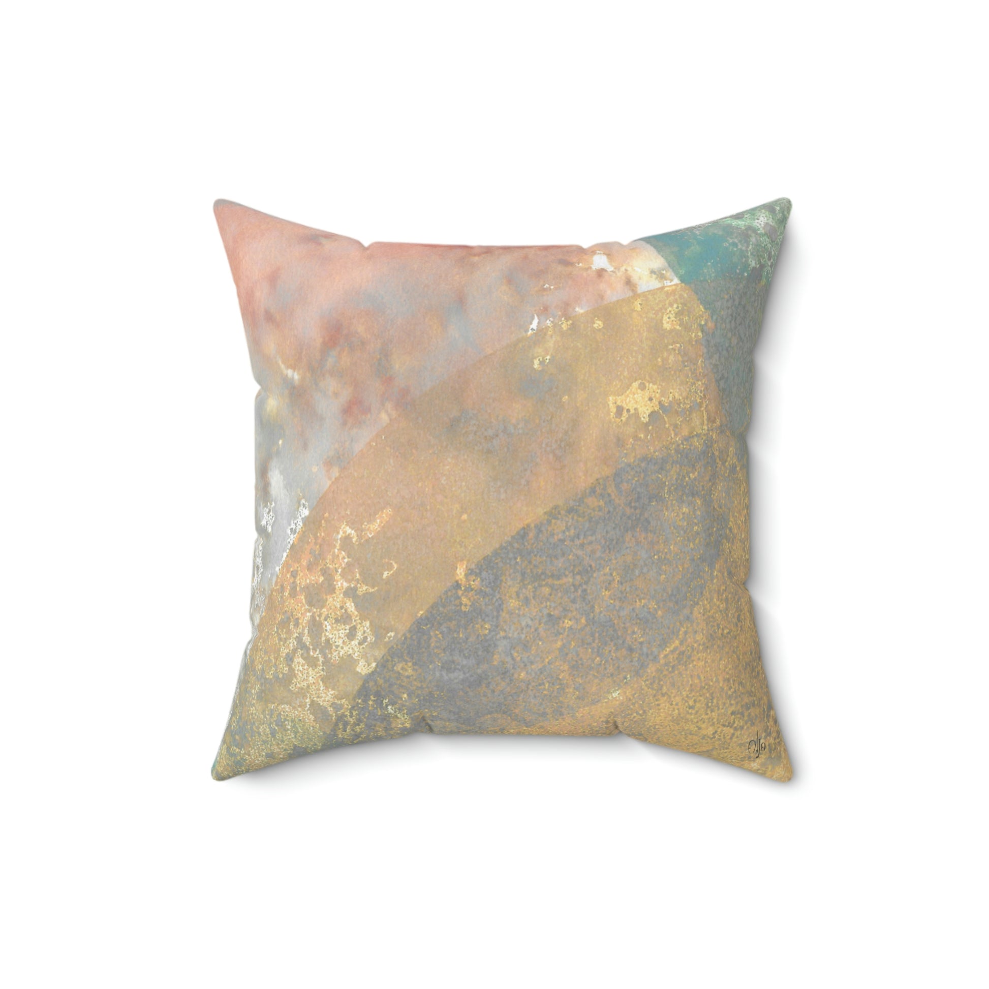 Dusty Sunset Square Pillow - Alja Design