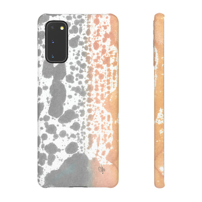 iPhone Samsung Galaxy Pixel5G Snap Case Phone Case Lava Waterfall