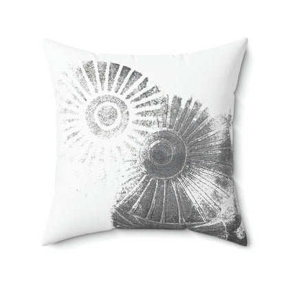 Light Carousel Square Pillow - Alja Design