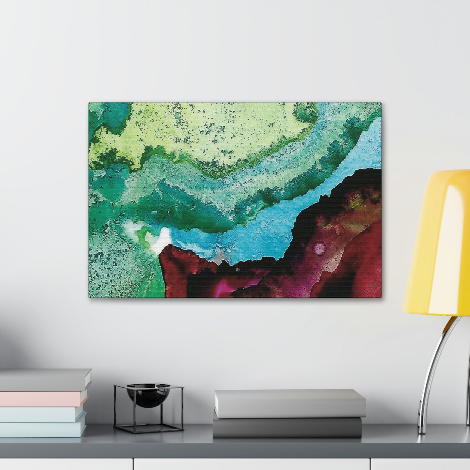 Inner Space 11 Canvas Print - Alja Design