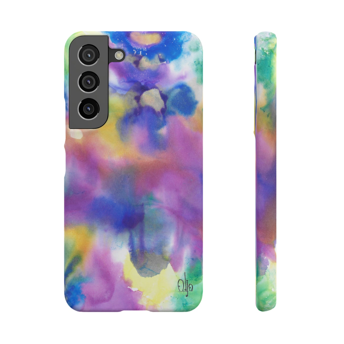 iPhone Samsung Galaxy Pixel5G Snap Case Phone Case Euphoric Colors