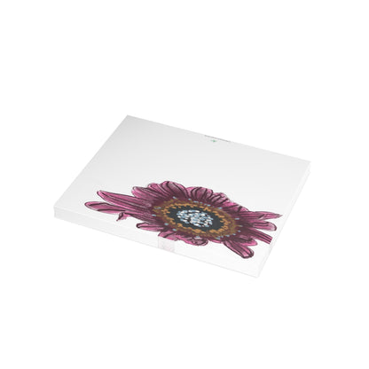 Dead Daisy Folded Greeting Card