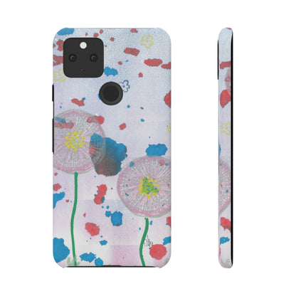 iPhone Samsung Galaxy Pixel5G Snap Case Phone Case Dandelion Party