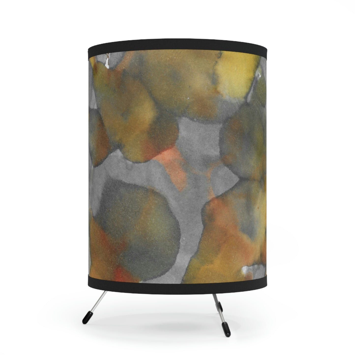 Yellow Volcano Tripod Lamp - Alja Design