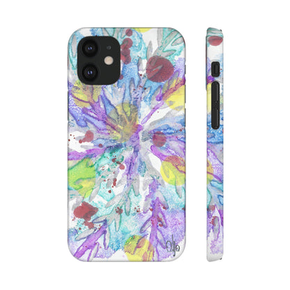 iPhone Samsung Galaxy Pixel5G Snap Case Phone Case Winter Colors