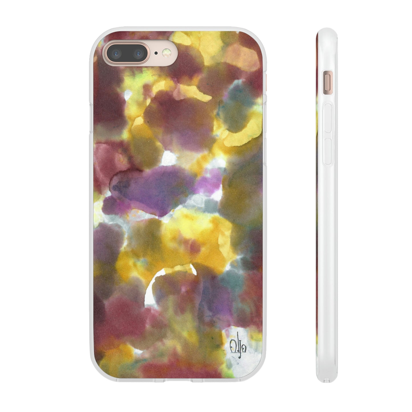 iPhone and Samsung Galaxy Flexi Phone Case Summer Clouds - Alja Design