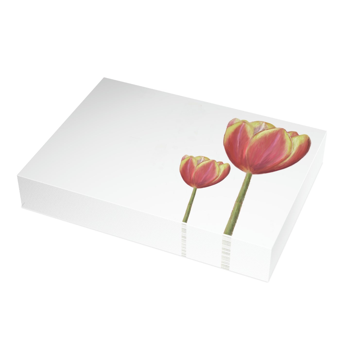 Tulips Folded Greeting Card