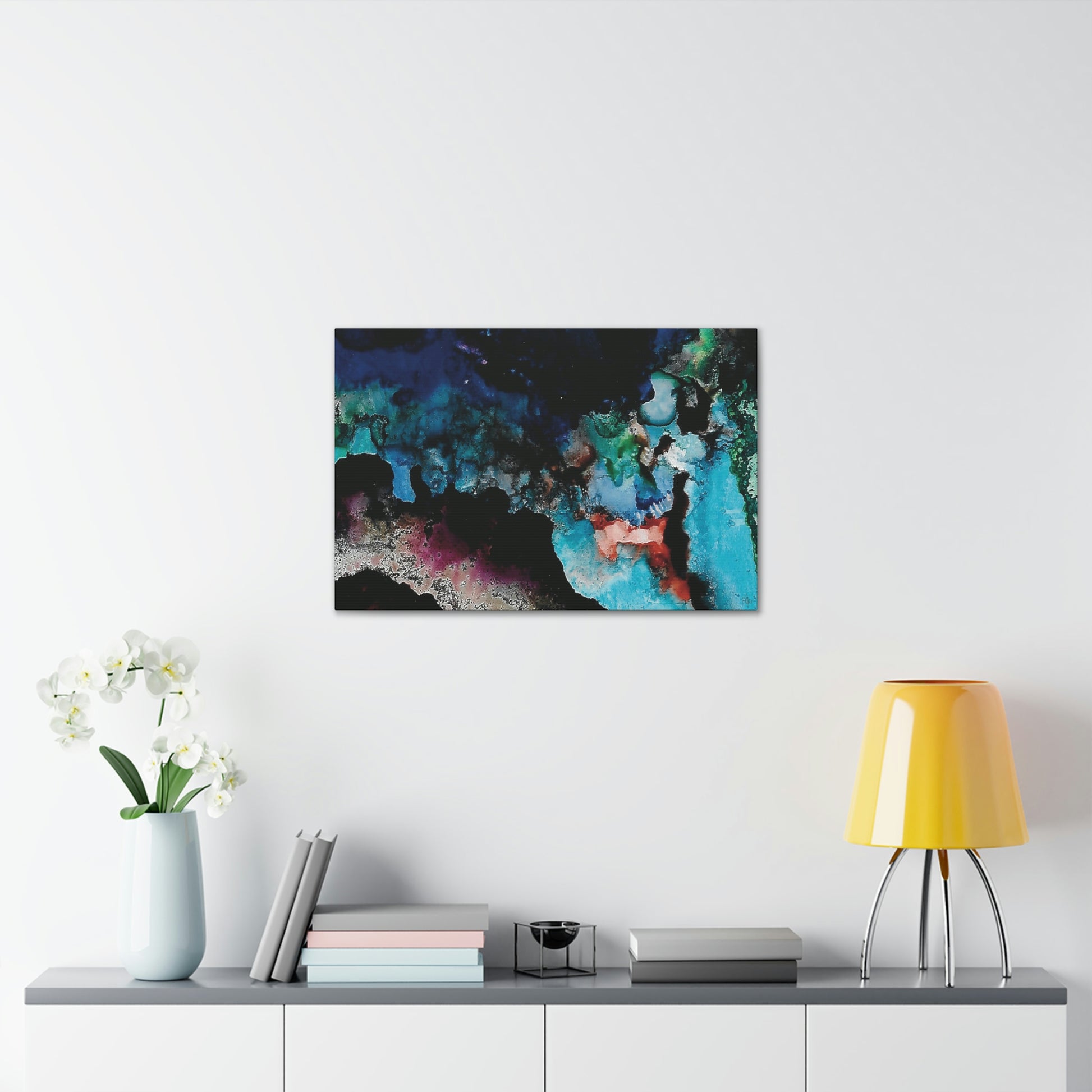 Inner Space 3 Canvas Print - Alja Design