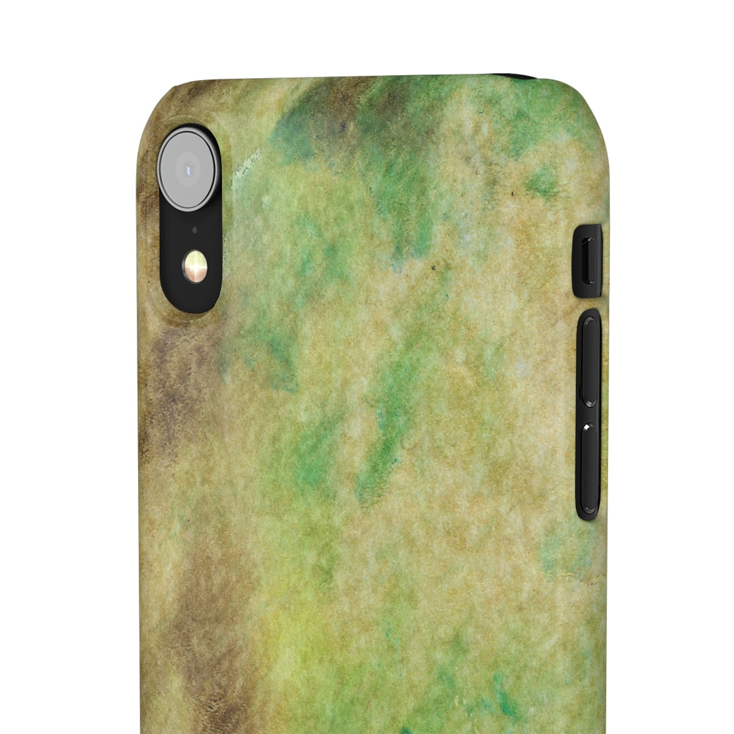 iPhone Samsung Galaxy Pixel5G Snap Case Phone Case Green Marble