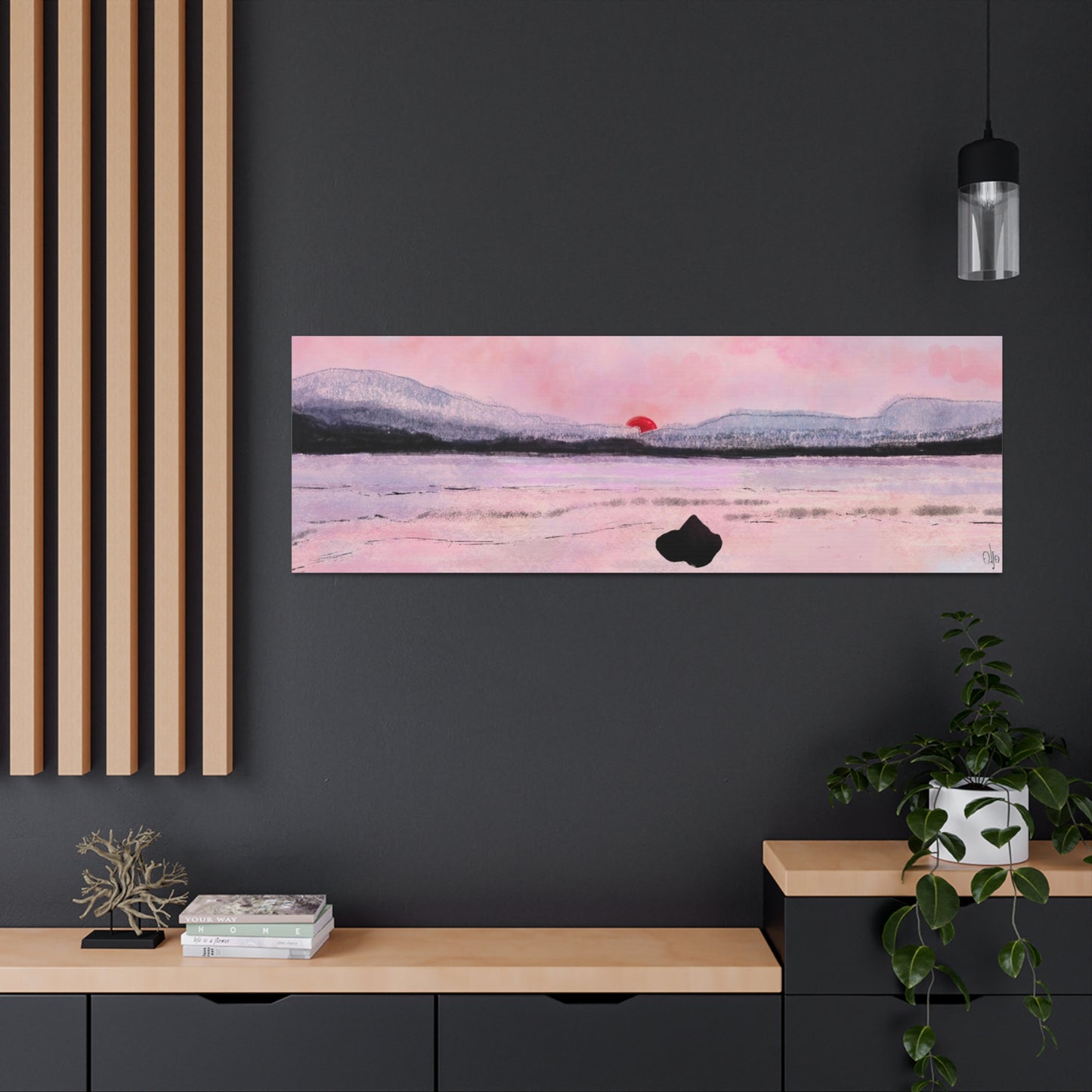 Dawn Canvas Print - Alja Design