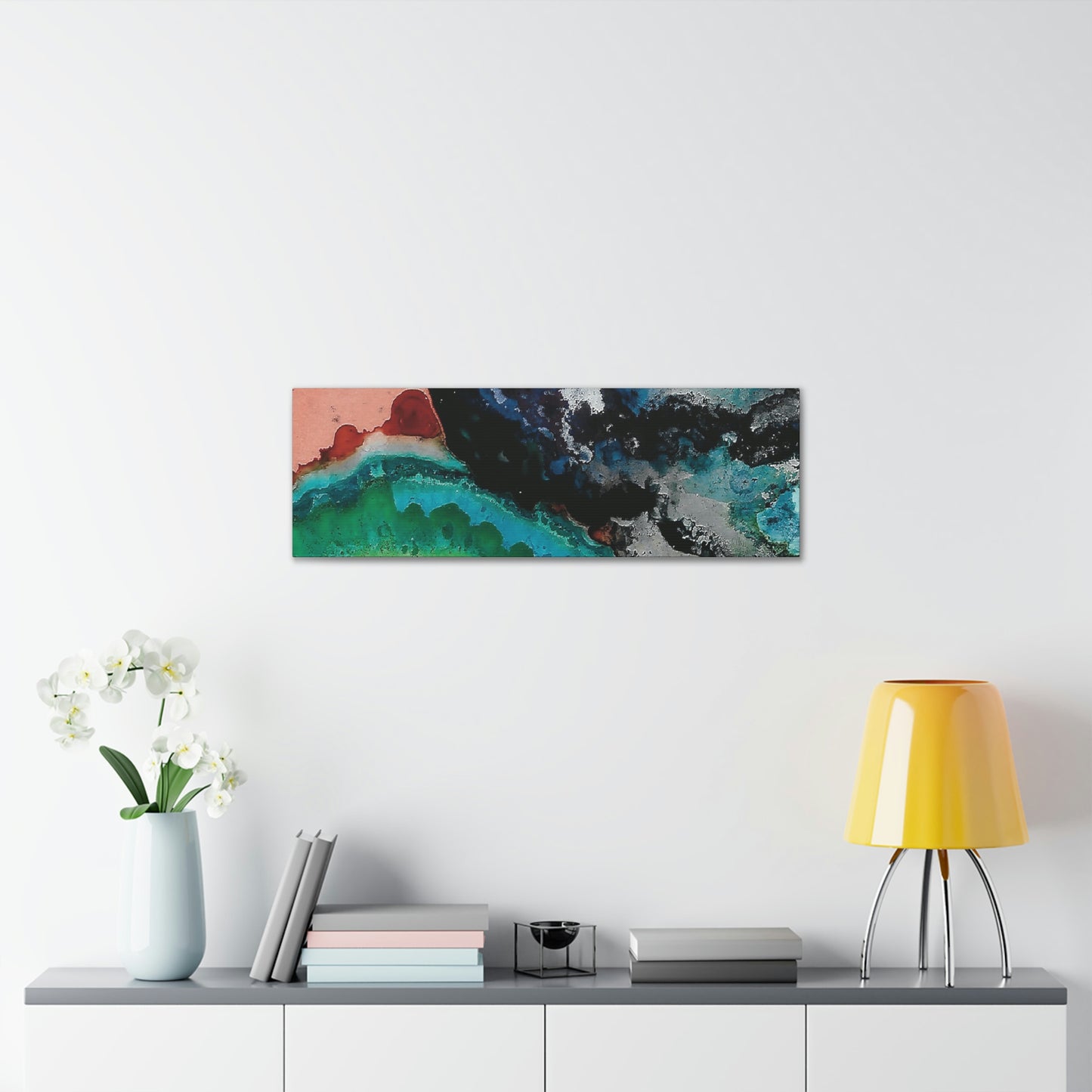 Inner Space 13 Canvas Print - Alja Design