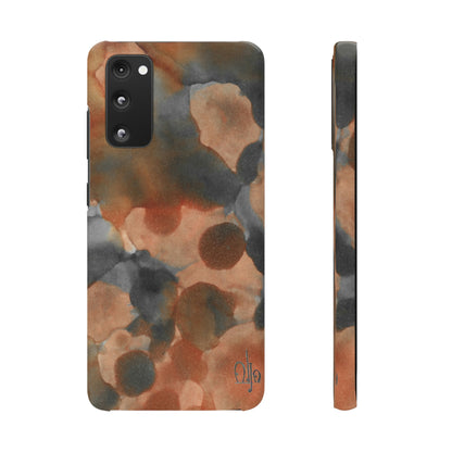 iPhone Samsung Galaxy Pixel5G Snap Case Phone Case Cool Magma