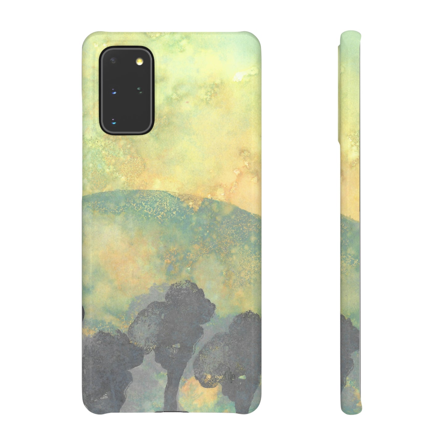 iPhone Samsung Galaxy Pixel5G Snap Case Phone Case Gentle Forest