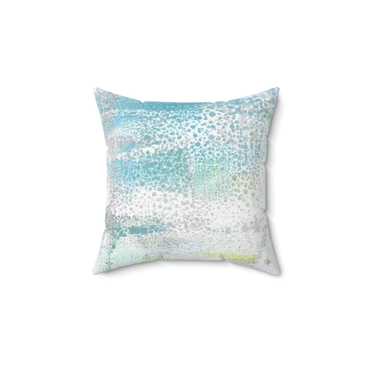 Gentle Rain Square Pillow - Alja Design