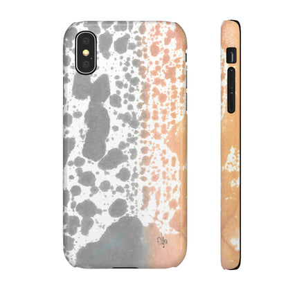 iPhone Samsung Galaxy Pixel5G Snap Case Phone Case Lava Waterfall