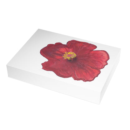 Hibiscus Folded Greeting Card