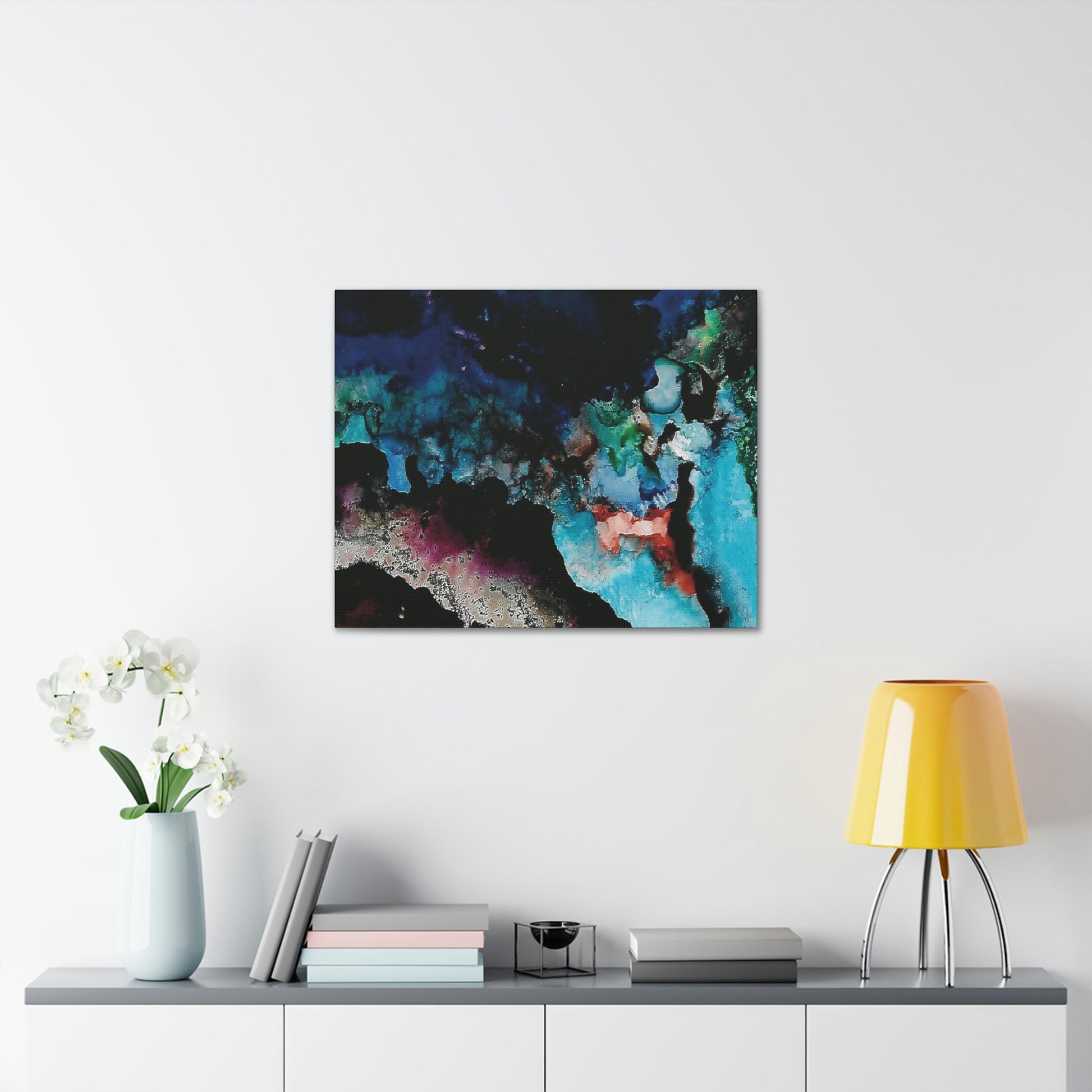 Inner Space 3 Canvas Print - Alja Design