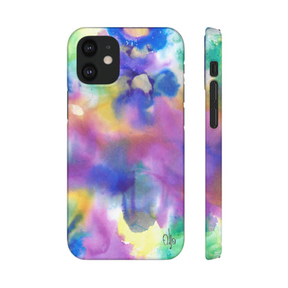 iPhone Samsung Galaxy Pixel5G Snap Case Phone Case Euphoric Colors