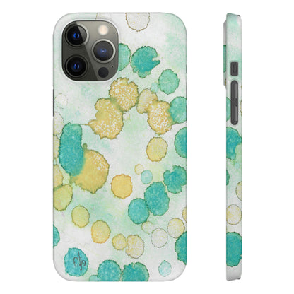 iPhone Samsung Galaxy Pixel5G Snap Case Phone Case Deep Bubbles