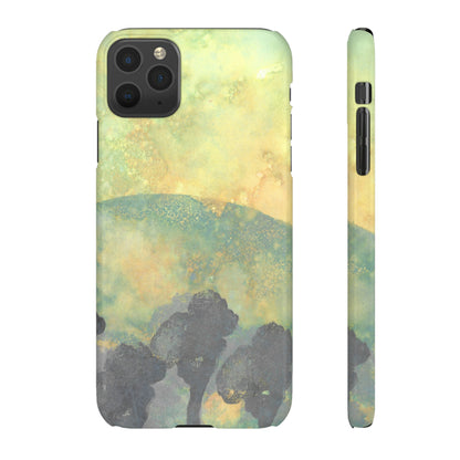 iPhone Samsung Galaxy Pixel5G Snap Case Phone Case Gentle Forest