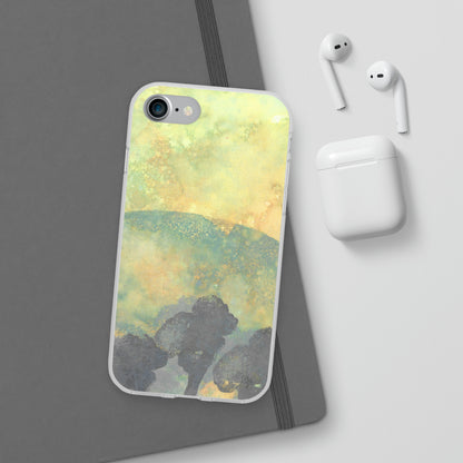 iPhone and Samsung Galaxy Flexi Phone Case Gentle Forest - Alja Design