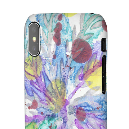 iPhone Samsung Galaxy Pixel5G Snap Case Phone Case Winter Colors