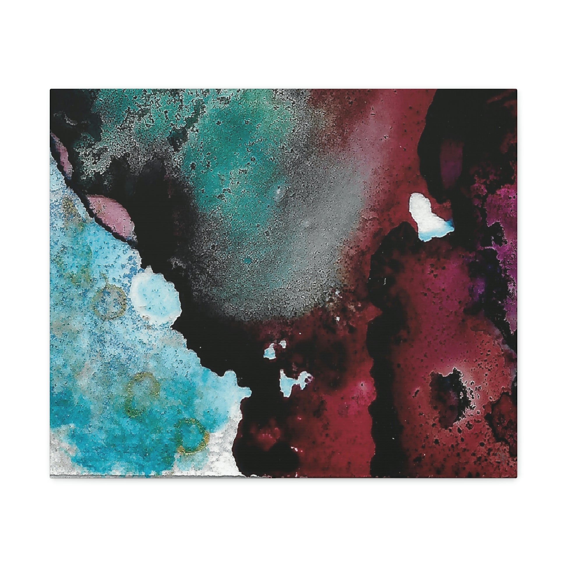 Inner Space 6 Canvas Print - Alja Design
