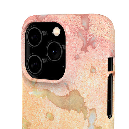 iPhone Samsung Galaxy Pixel5G Snap Case Phone Case Red Planet