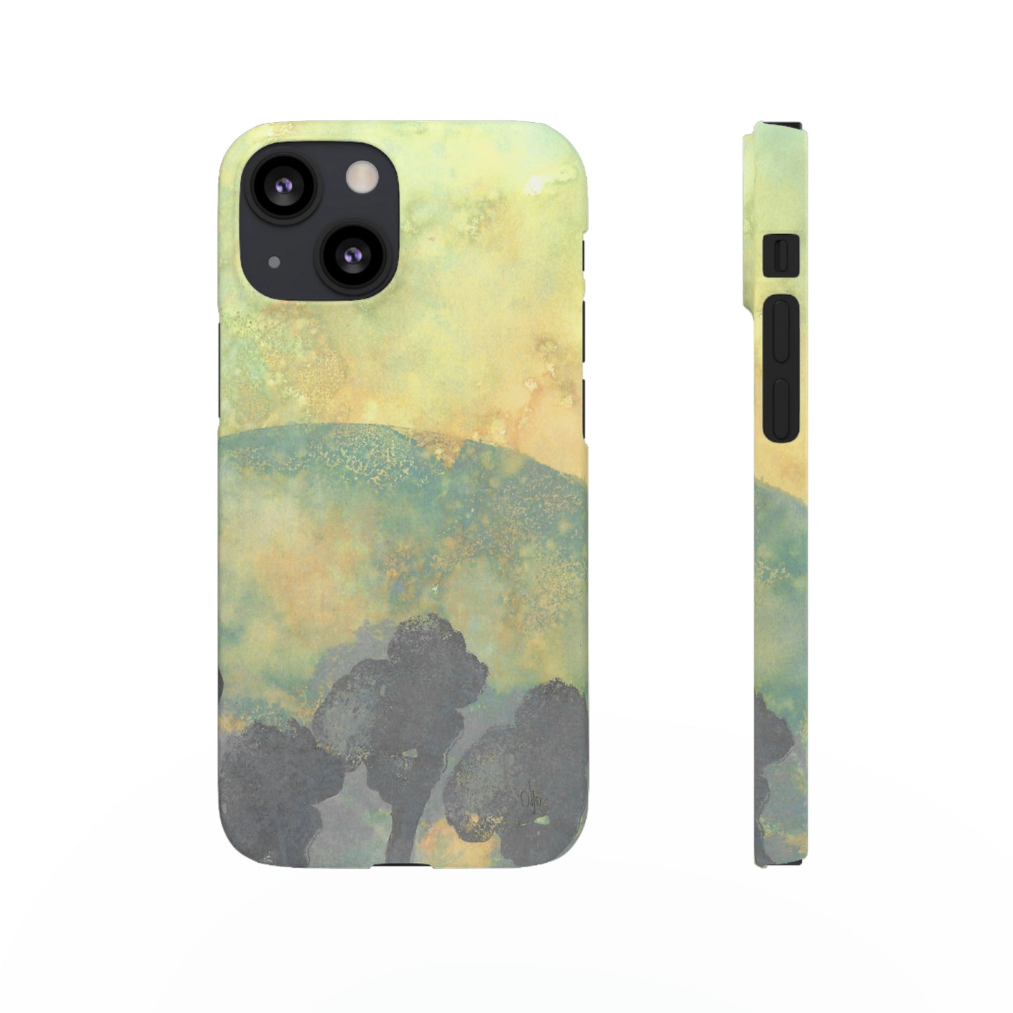 iPhone Samsung Galaxy Pixel5G Snap Case Phone Case Gentle Forest