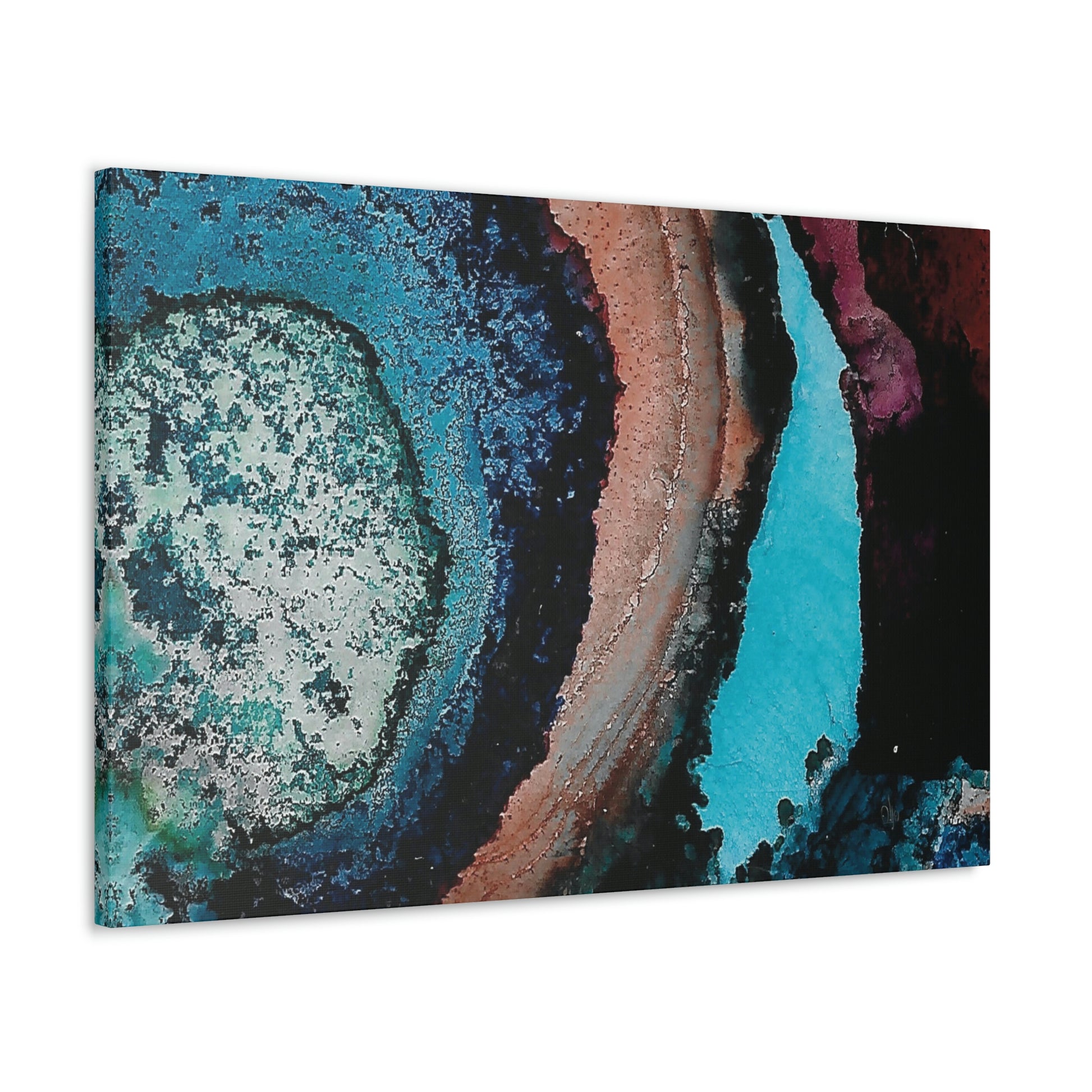 Inner Space 10 Canvas Print - Alja Design