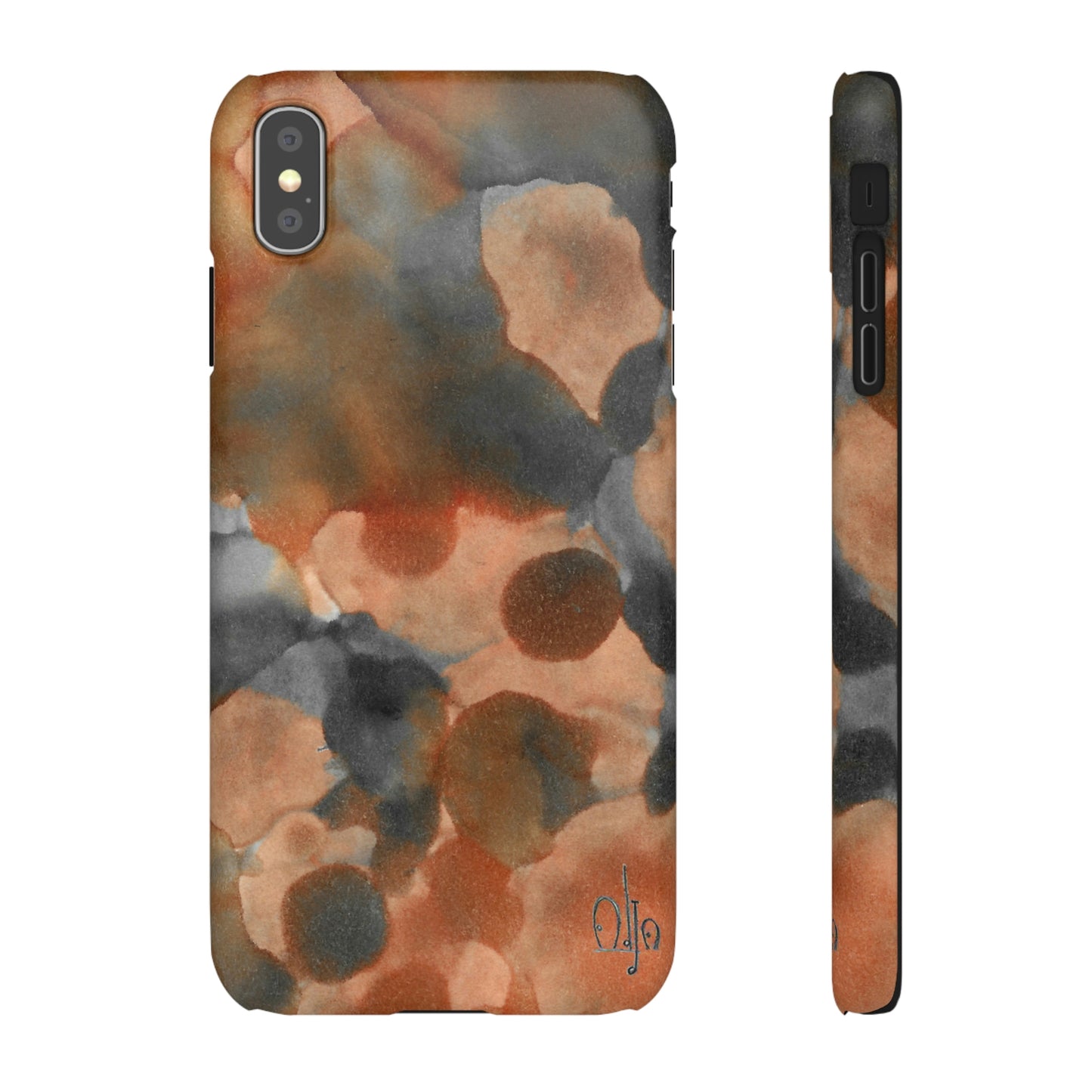 iPhone Samsung Galaxy Pixel5G Snap Case Phone Case Cool Magma