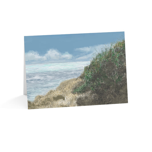 West Cliff Folded Greeting Card