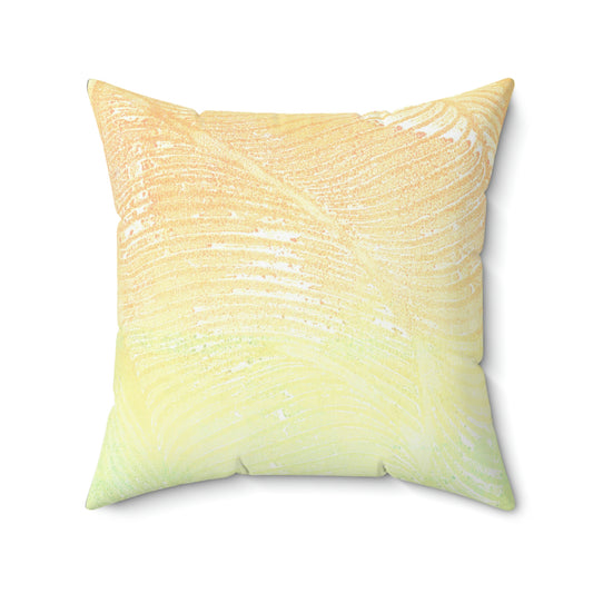 Tropical Waves Square Pillow - Alja Design