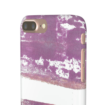 iPhone Samsung Galaxy Pixel5G Snap Case Phone Case Purple Horizon