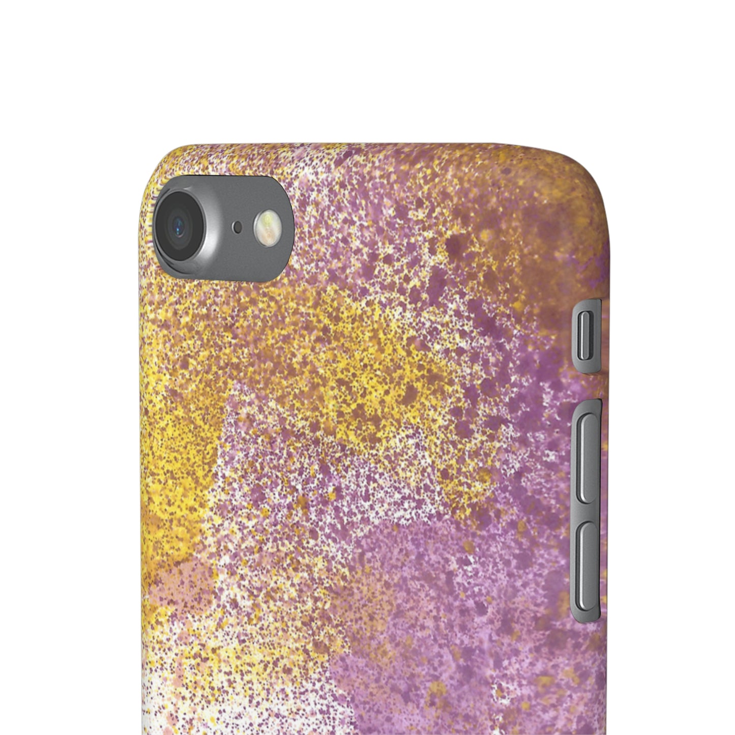 iPhone Samsung Galaxy Pixel5G Snap Case Phone Case Purple Blocks