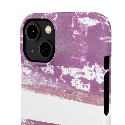 iPhone Samsung Galaxy Pixel5G Snap Case Phone Case Purple Horizon