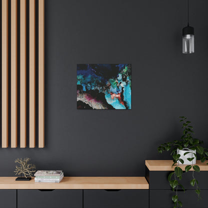 Inner Space 3 Canvas Print - Alja Design