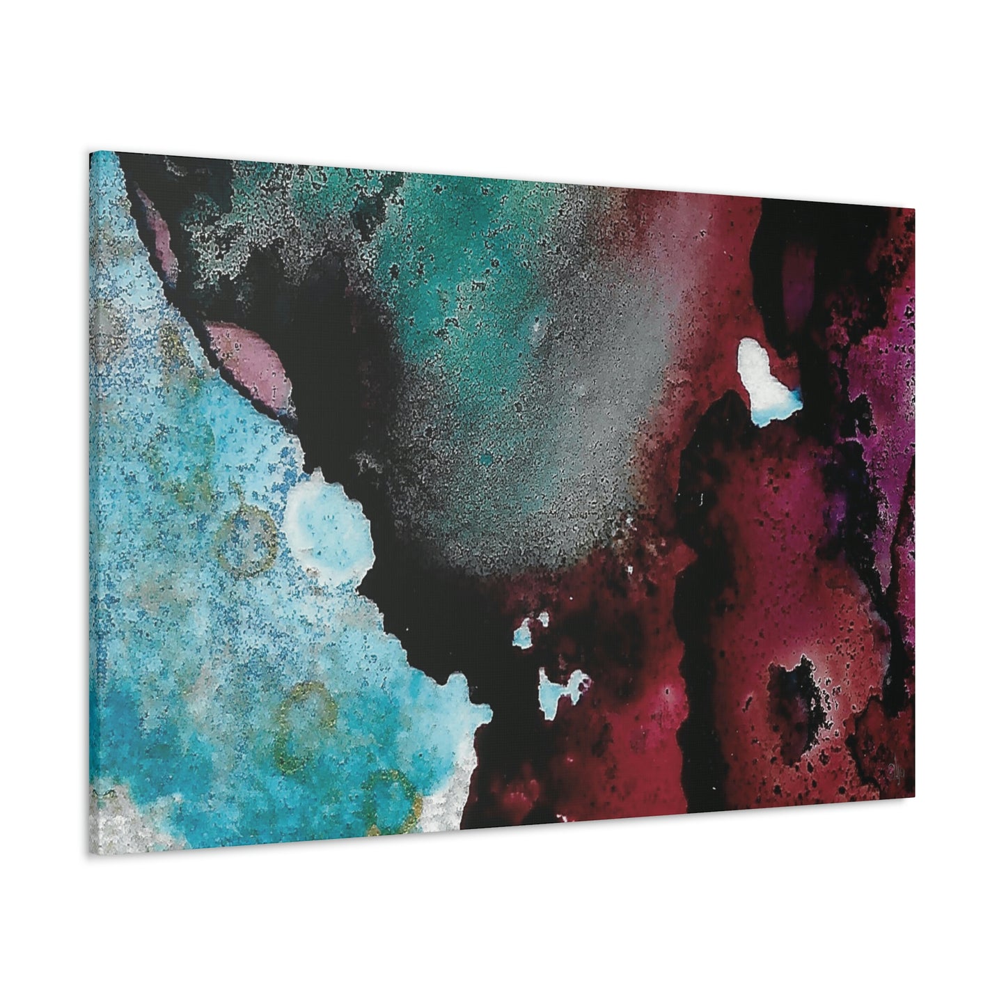 Inner Space 6 Canvas Print - Alja Design