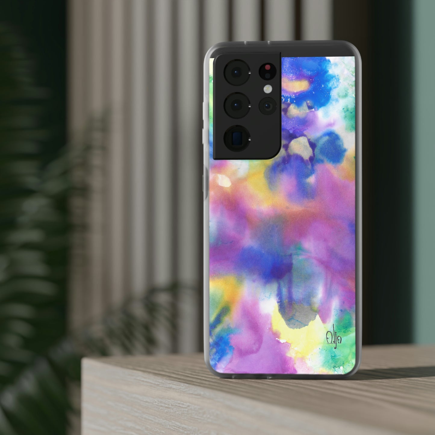 iPhone and Samsung Galaxy Flexi Phone Case Euphoric Colors - Alja Design