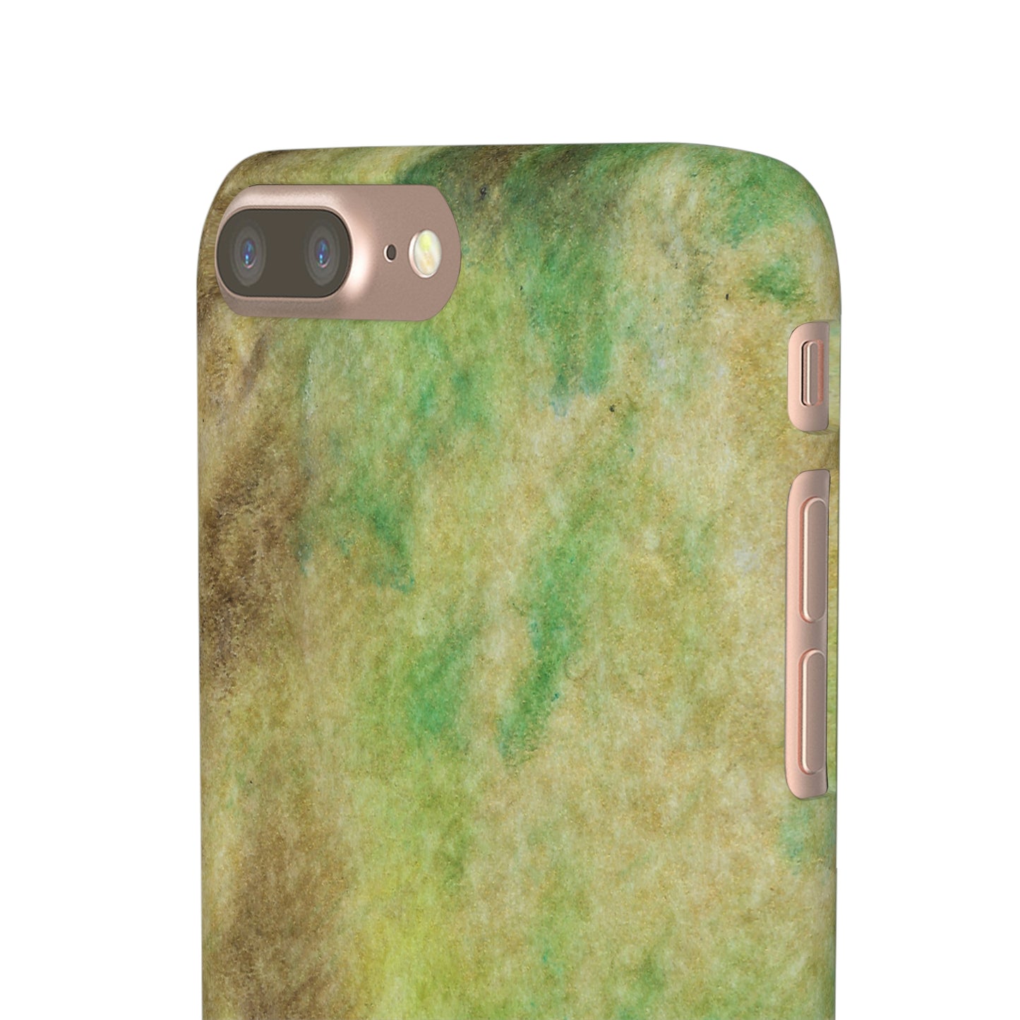 iPhone Samsung Galaxy Pixel5G Snap Case Phone Case Green Marble