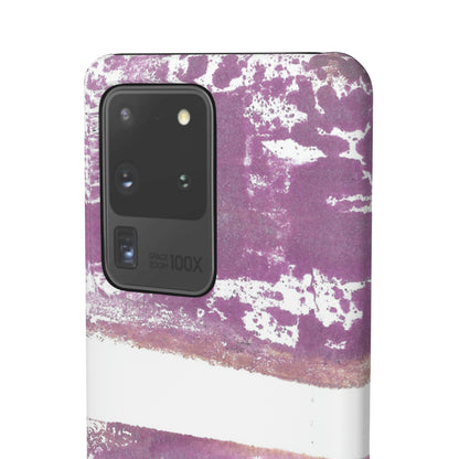 iPhone Samsung Galaxy Pixel5G Snap Case Phone Case Purple Horizon