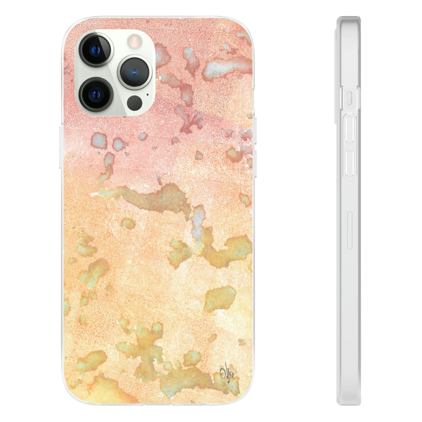 iPhone and Samsung Galaxy Flexi Phone Case Red Planet - Alja Design