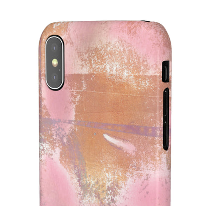 iPhone Samsung Galaxy Pixel5G Snap Case Phone Case Passionate Pink