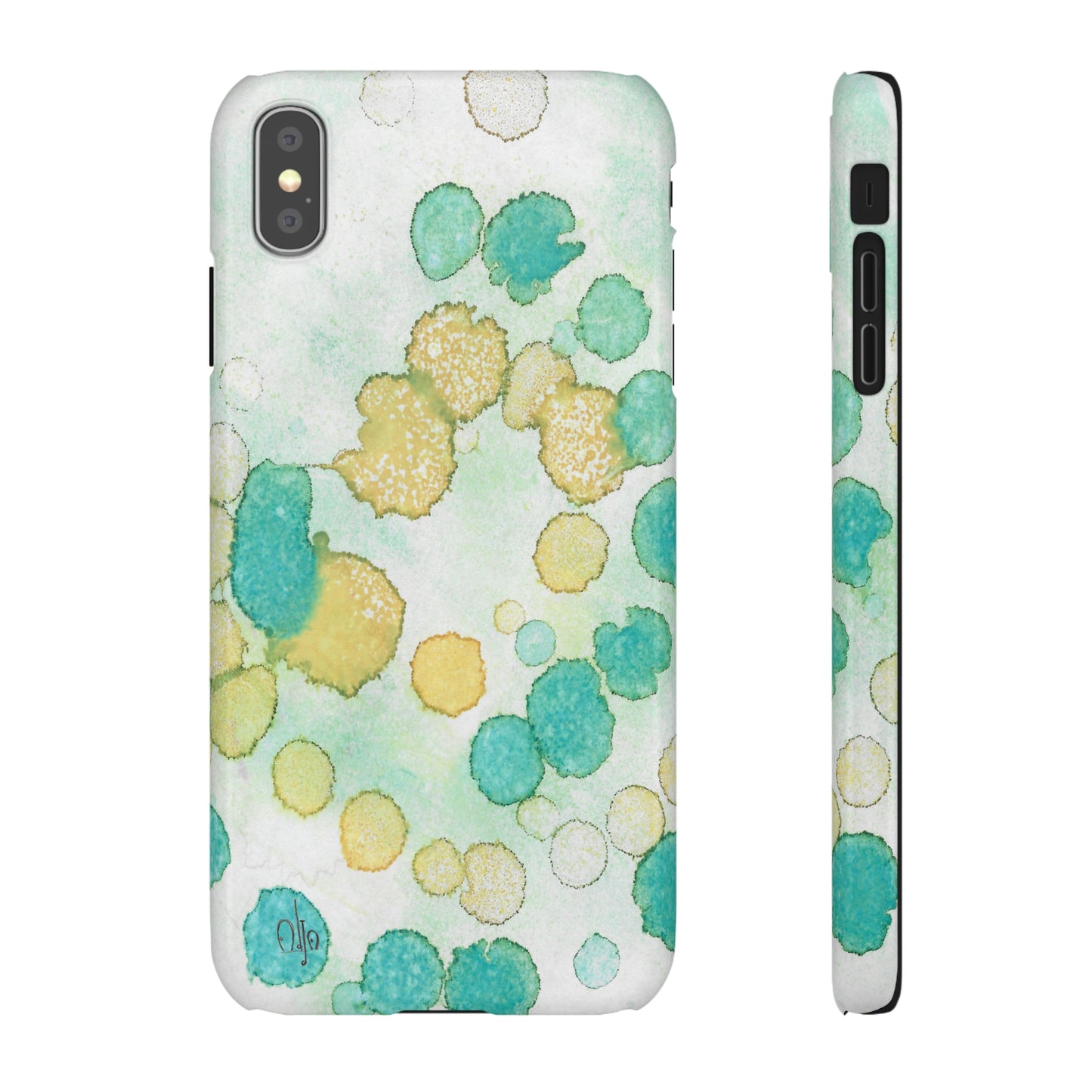 iPhone Samsung Galaxy Pixel5G Snap Case Phone Case Deep Bubbles