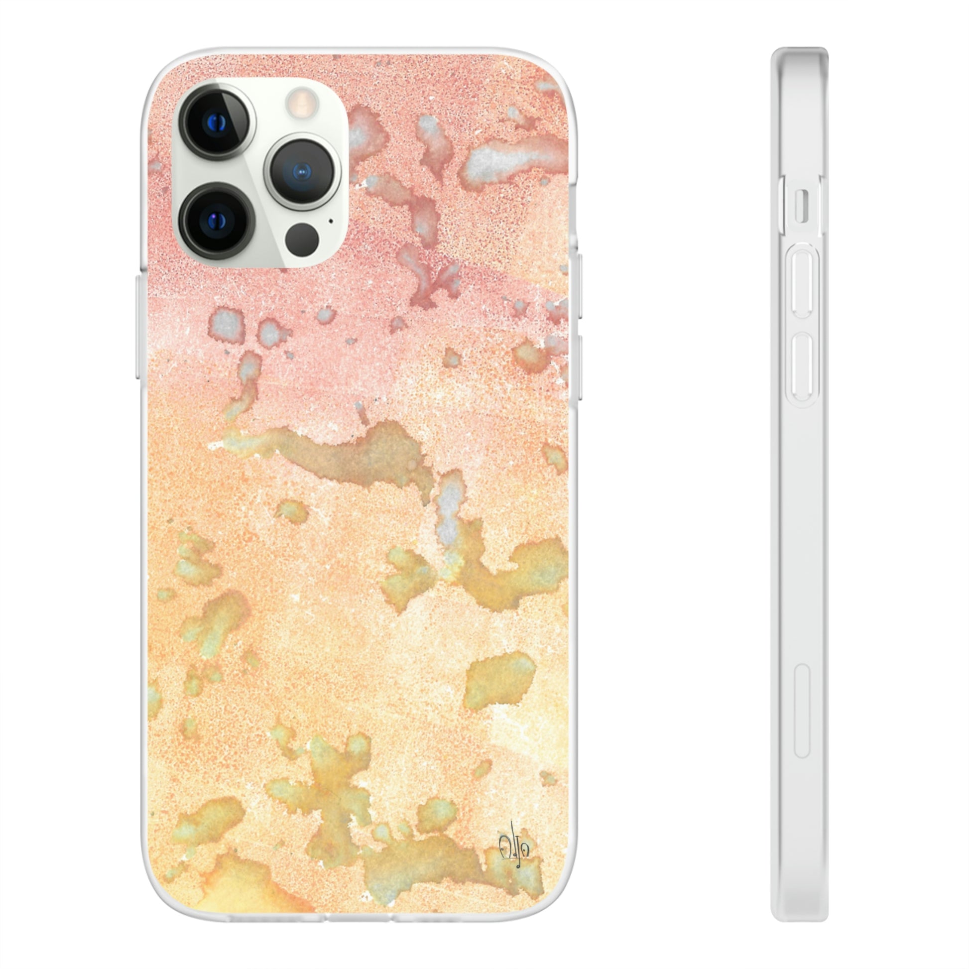 iPhone and Samsung Galaxy Flexi Phone Case Red Planet - Alja Design