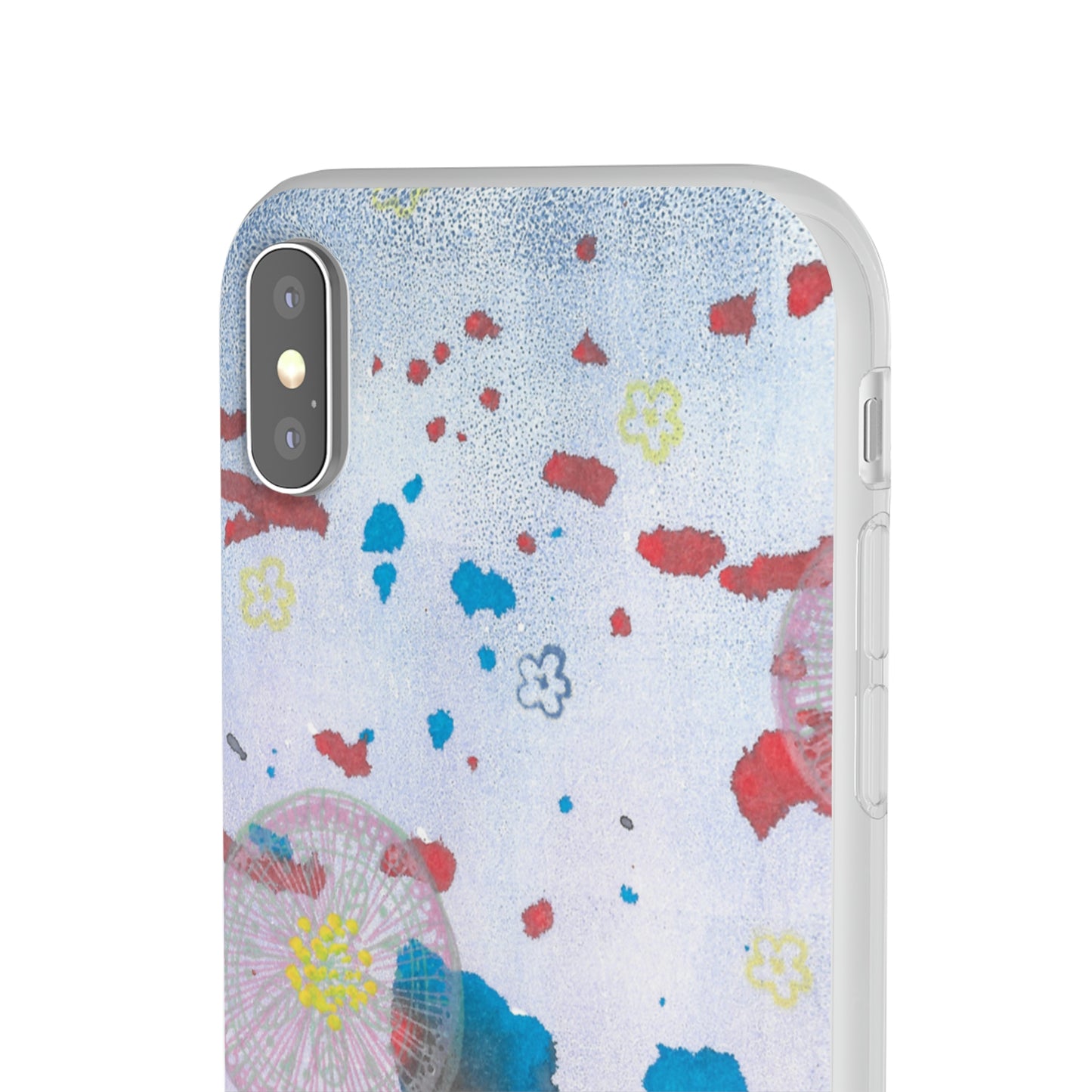 iPhone and Samsung Galaxy Flexi Phone Case Dandelion Party - Alja Design